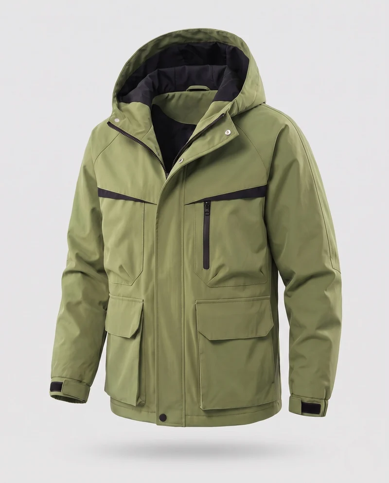 Herren Funktionale Outdoor-Jacke Nord Taschen 1788321983