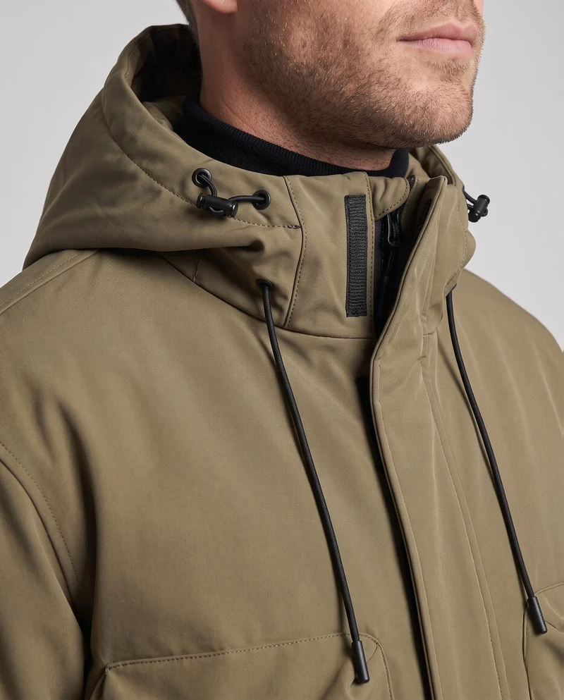 Herren Funktionale Outdoorjacke mit großzügigen Taschen Nord Taschen