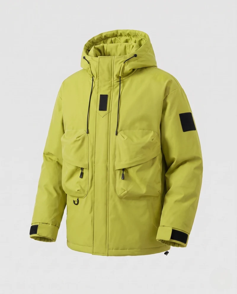 Herren Funktionale Outdoorjacke mit großzügigen Taschen Nord Taschen