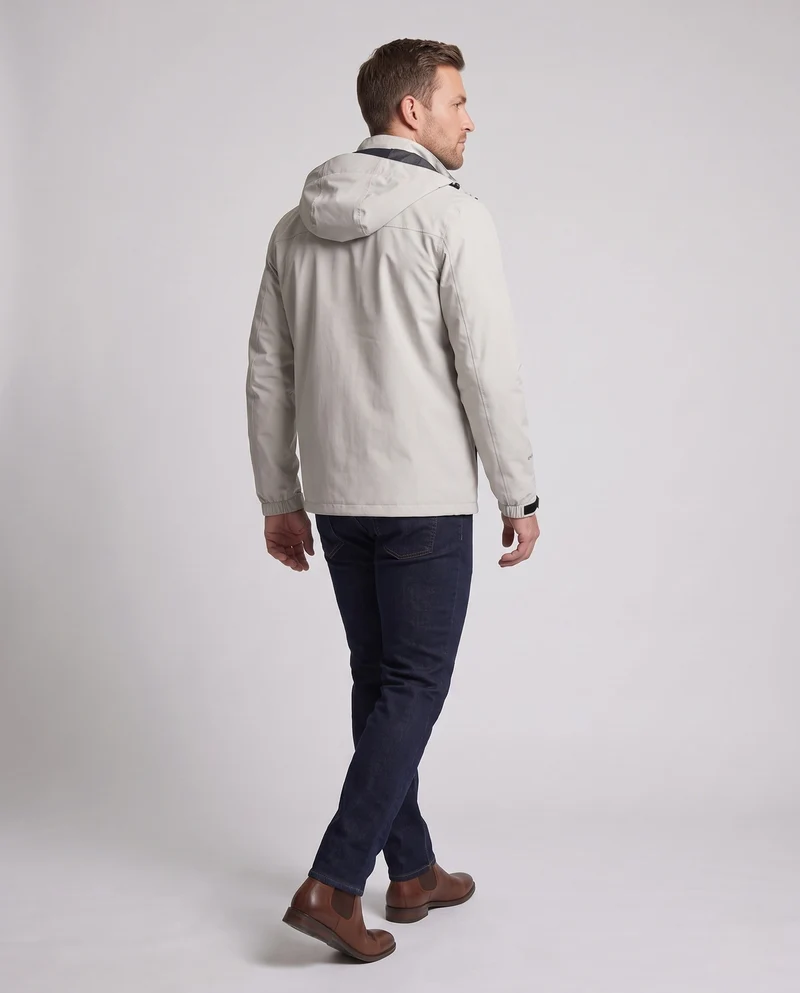 Herren Funktionale Regenjacke Nord Taschen