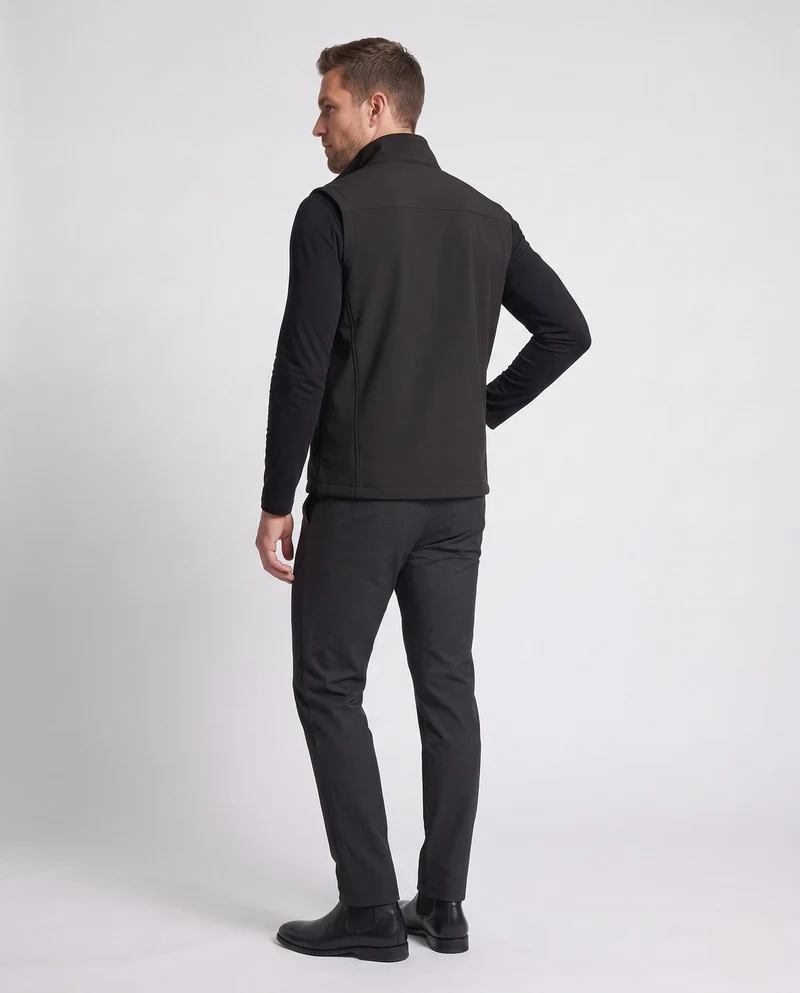 Herren Funktionale Softshell-Weste Nord Taschen
