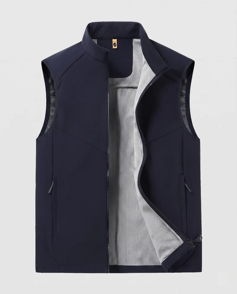 Herren Funktionale Softshell-Weste Nord Taschen