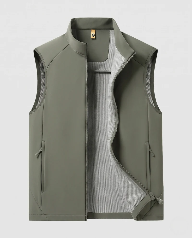 Herren Funktionale Softshell-Weste Nord Taschen