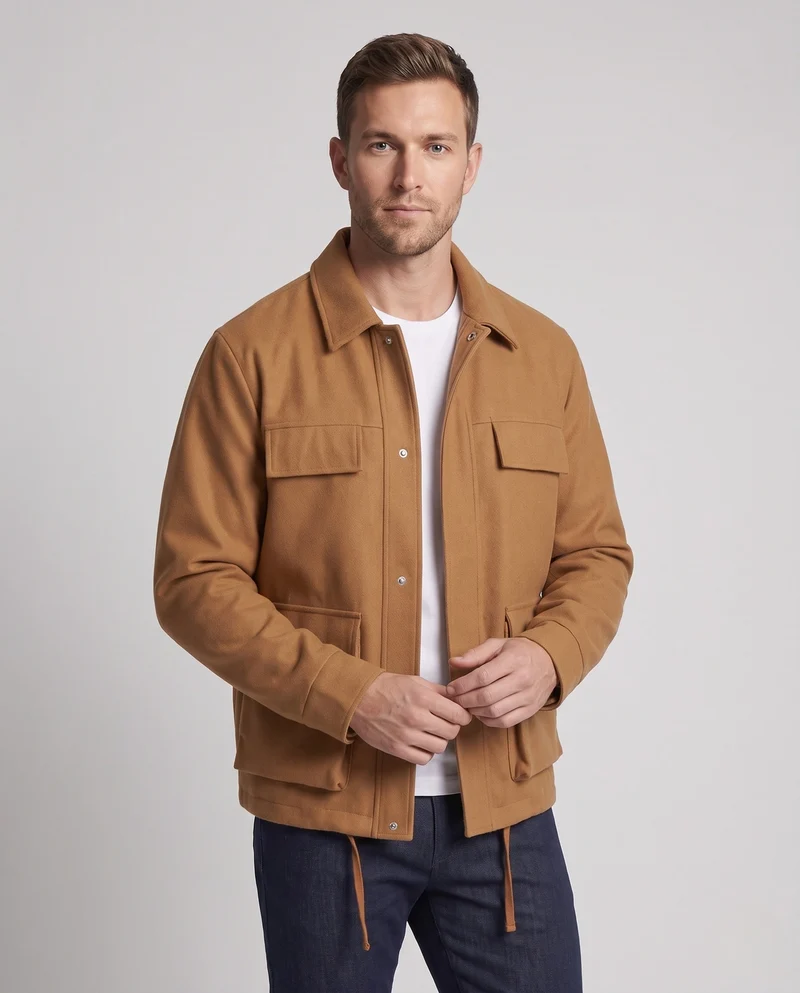 Herren Modische Funktionsjacke Nord Taschen