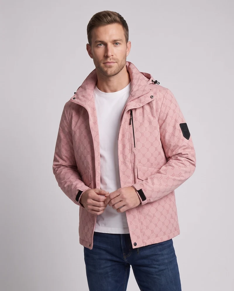 Herren Modische Funktionsjacke mit Kapuze Nord Taschen