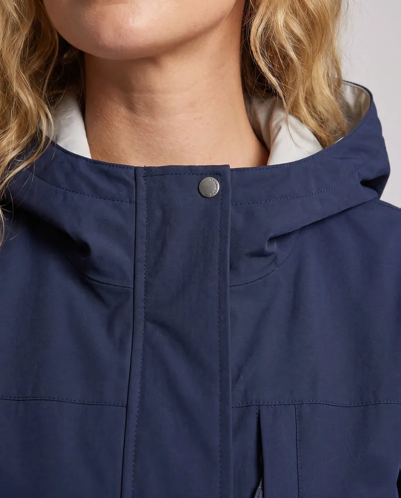 Damen Atmungsaktive Regenjacke Nord Taschen