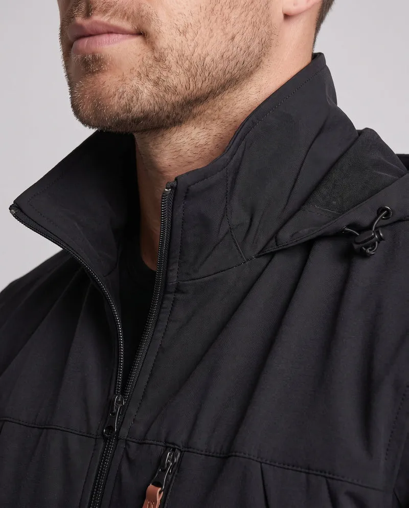 Leichte winddichte Freizeit-Zip-Jacke für Männer mit Brust-Reißverschlusstasche Nord Taschen