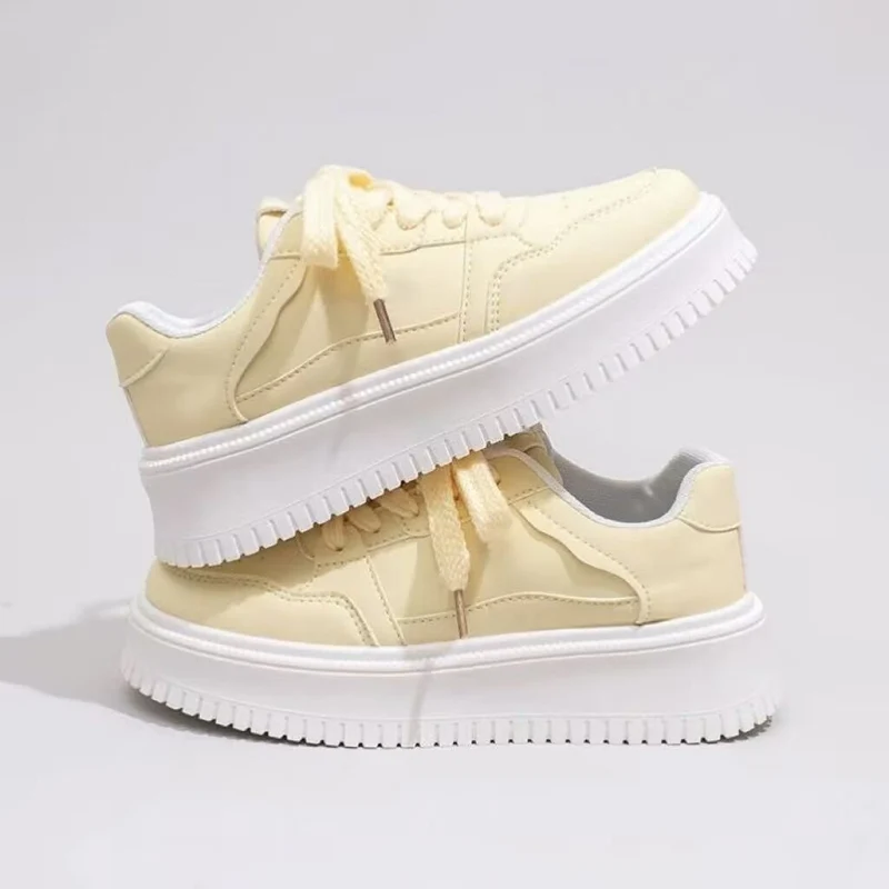 Damen bequeme Sneakers mit dicker Plattform und komfortabler Dämpfung Nord Taschen