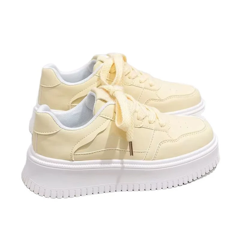 Damen bequeme Sneakers mit dicker Plattform und komfortabler Dämpfung Nord Taschen