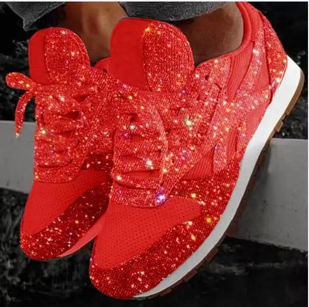Lässige Glitzerschuhe mit Pailletten - Arvani