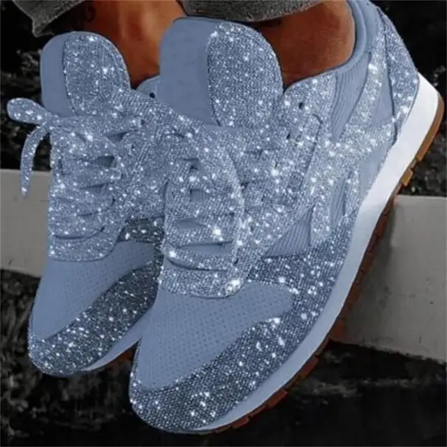 Lässige Glitzerschuhe mit Pailletten - Arvani