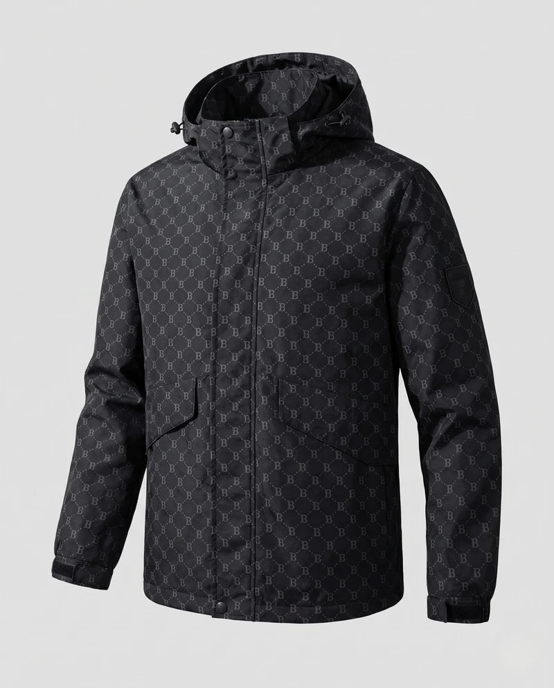 Herren Funktionale Outdoor-Jacke Nord Taschen