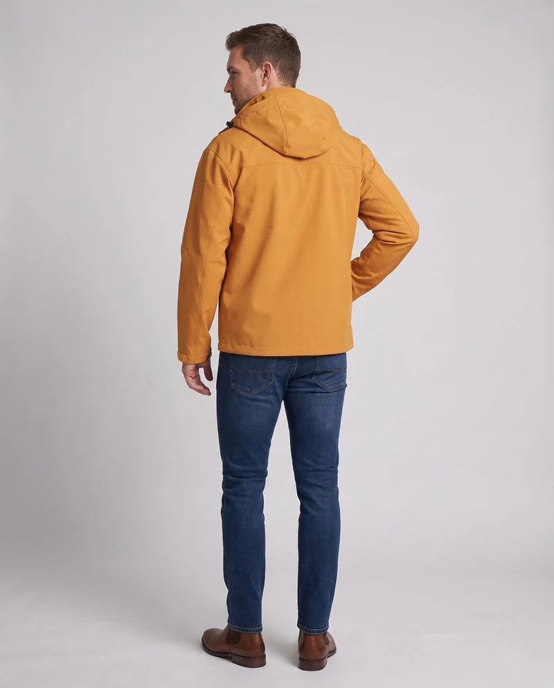 Herren Funktionale Regenjacke Nord Taschen