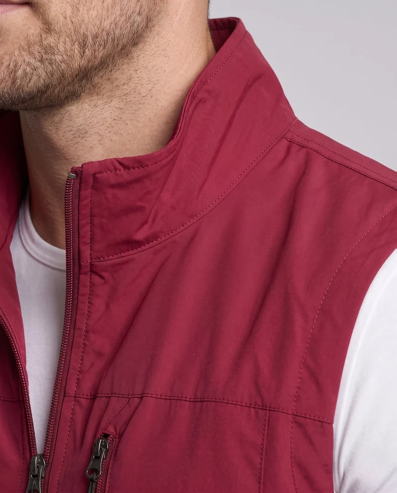 Herren Funktionale Steppweste Nord Taschen
