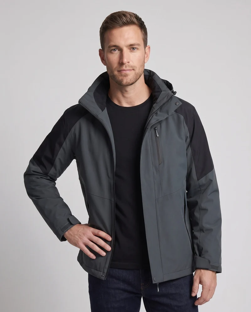 Herren Funktionsjacke Nord Taschen