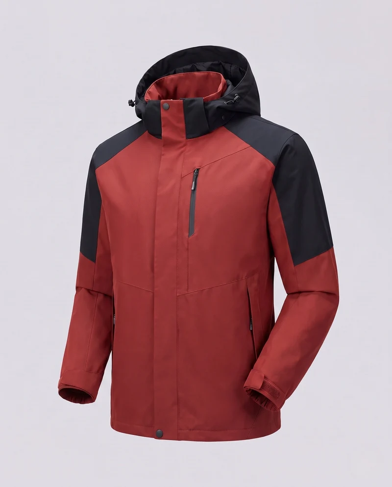 Herren Funktionsjacke Nord Taschen