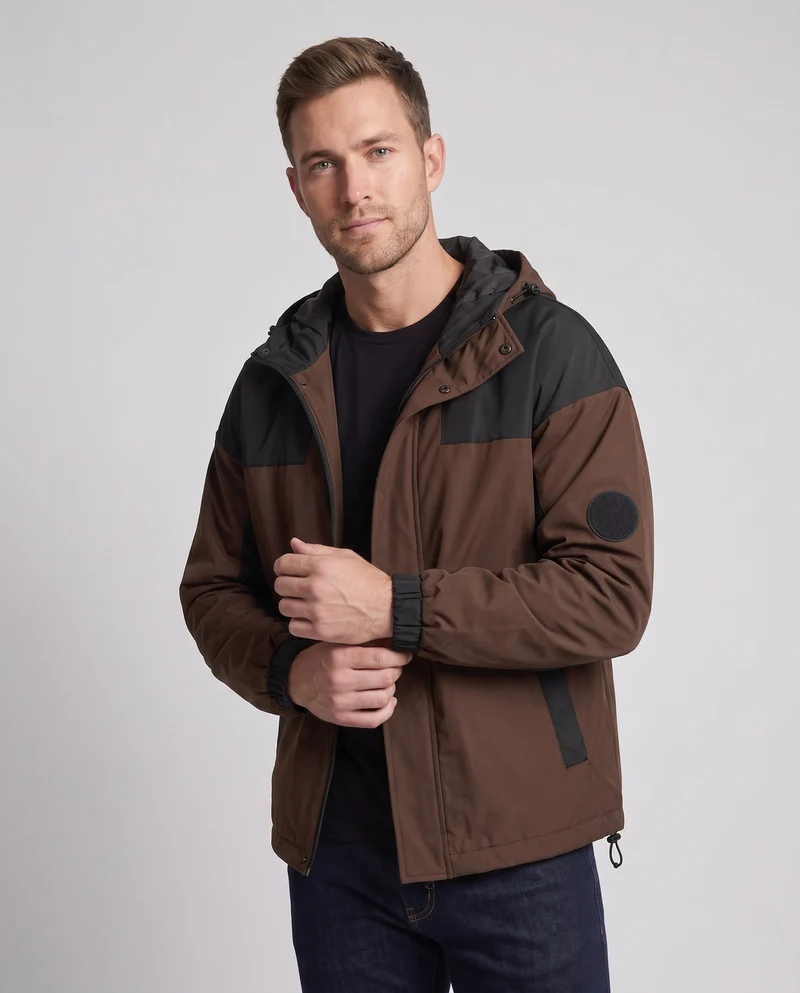 Herren Funktionsjacke mit Kapuze Nord Taschen
