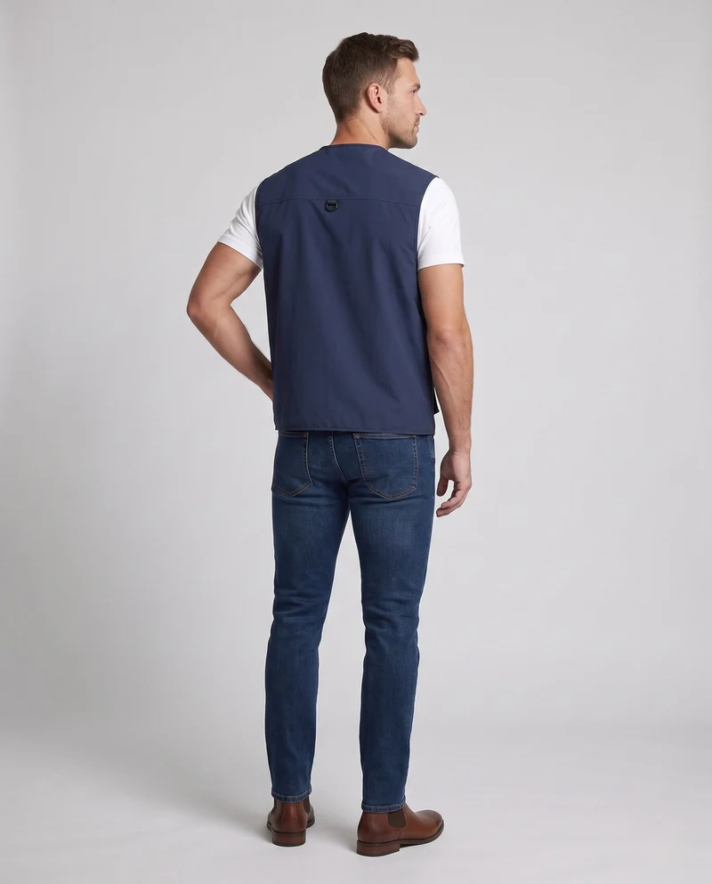 Herren Funktionsweste Nord Taschen