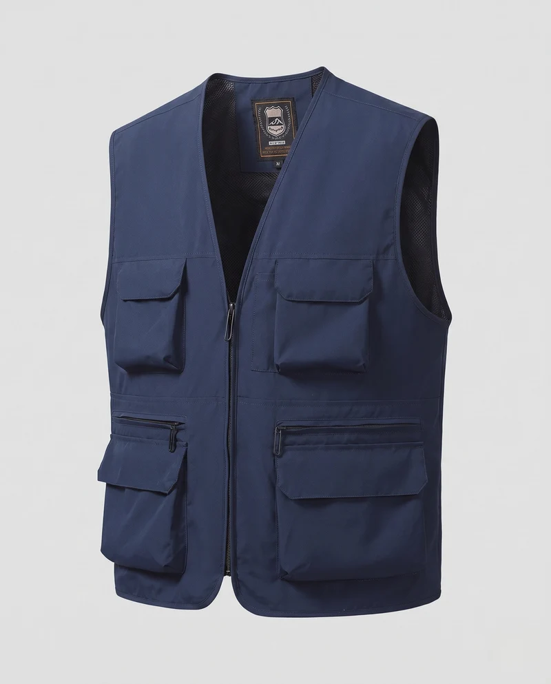 Herren Funktionsweste Nord Taschen
