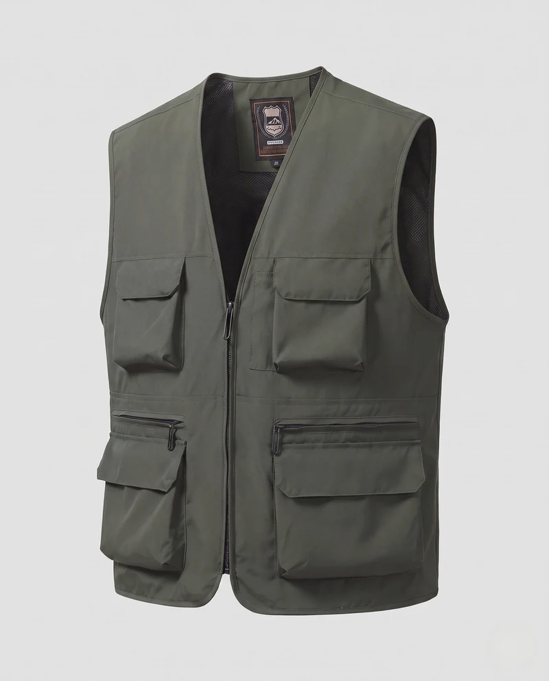 Herren Funktionsweste Nord Taschen
