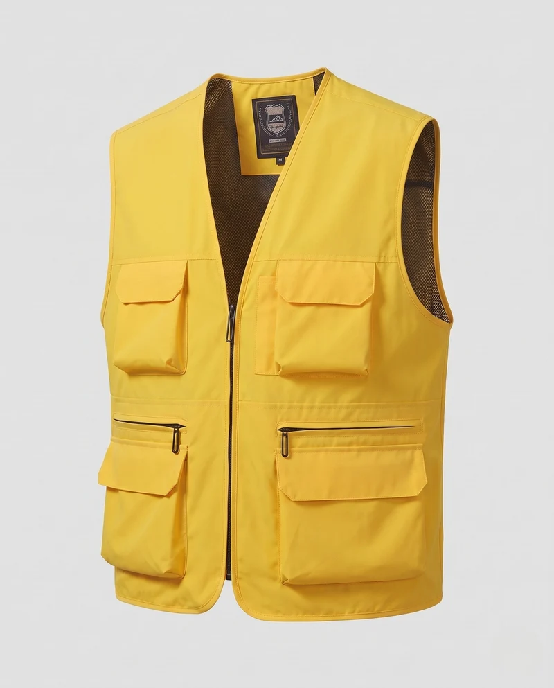 Herren Funktionsweste Nord Taschen