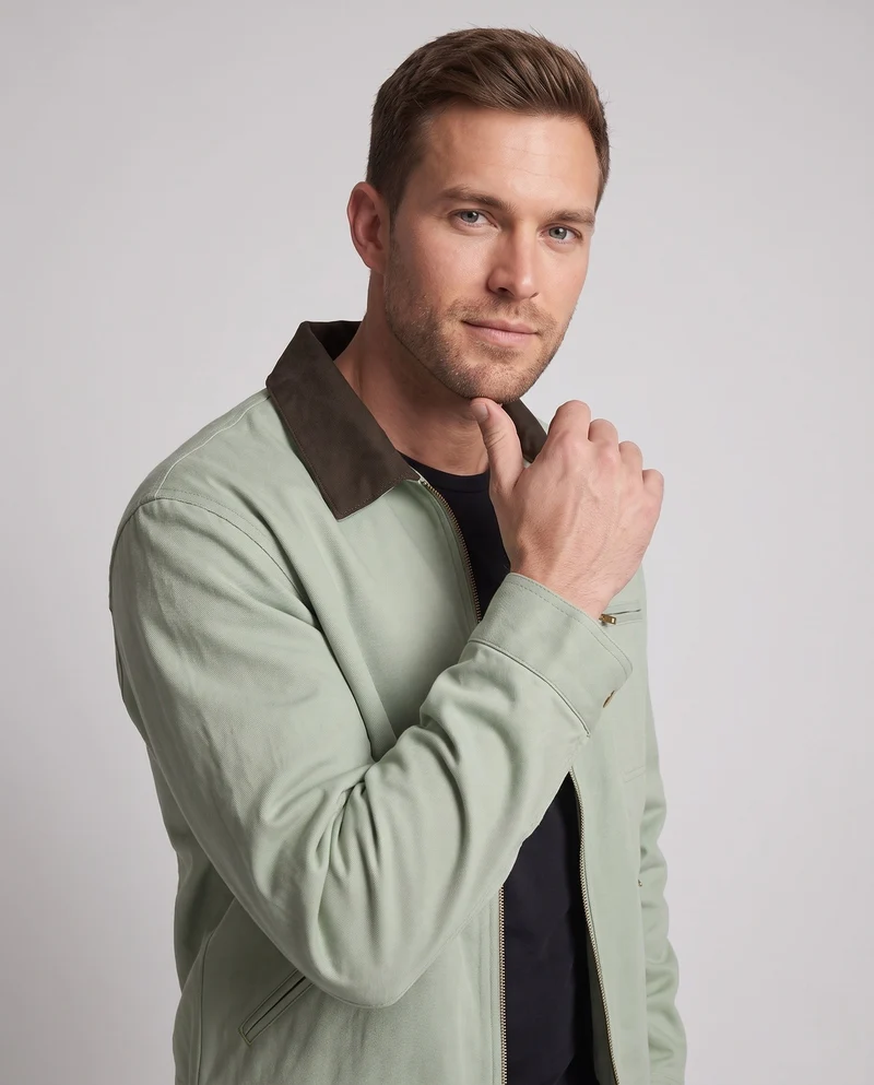 Herren Klassische Arbeitsjacke Nord Taschen