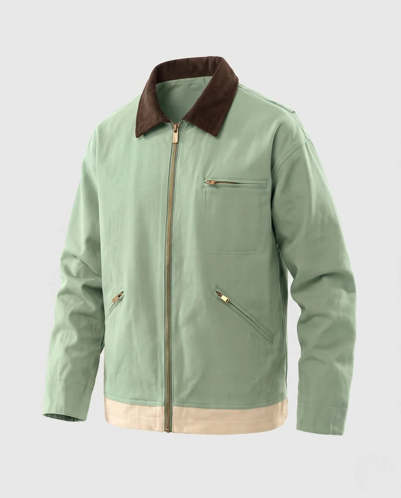 Herren Klassische Arbeitsjacke Nord Taschen