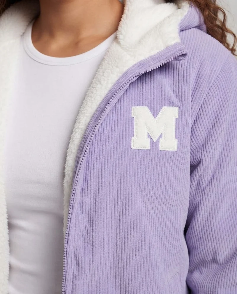 Damen Fleecejacke mit Kapuze Nord Taschen