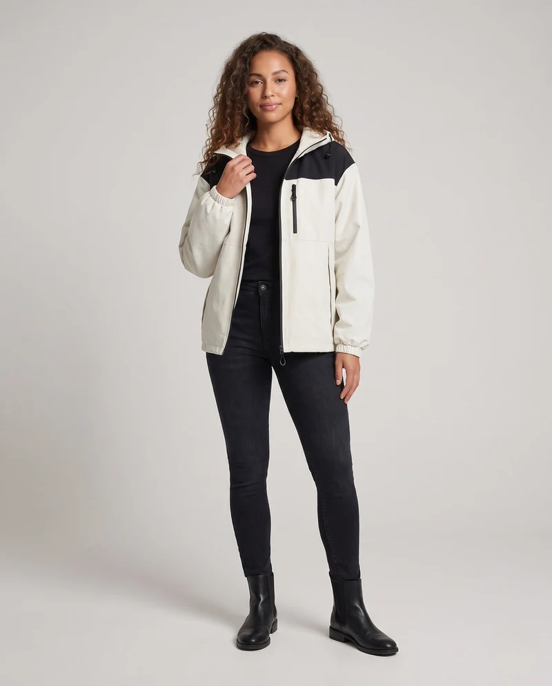 Damen Funktionale Übergangsjacke Nord Taschen 1788322121