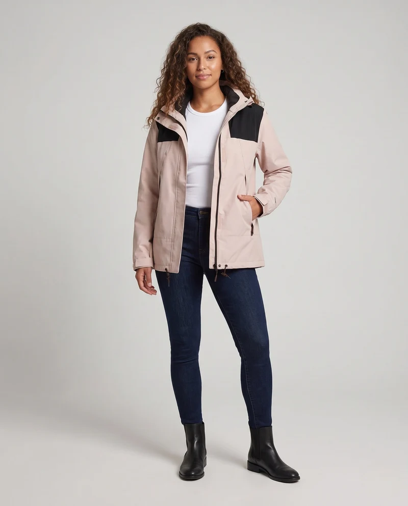 Damen Funktionale Windjacke Nord Taschen