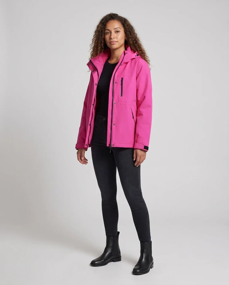 Damen Funktionsjacke Nord Taschen