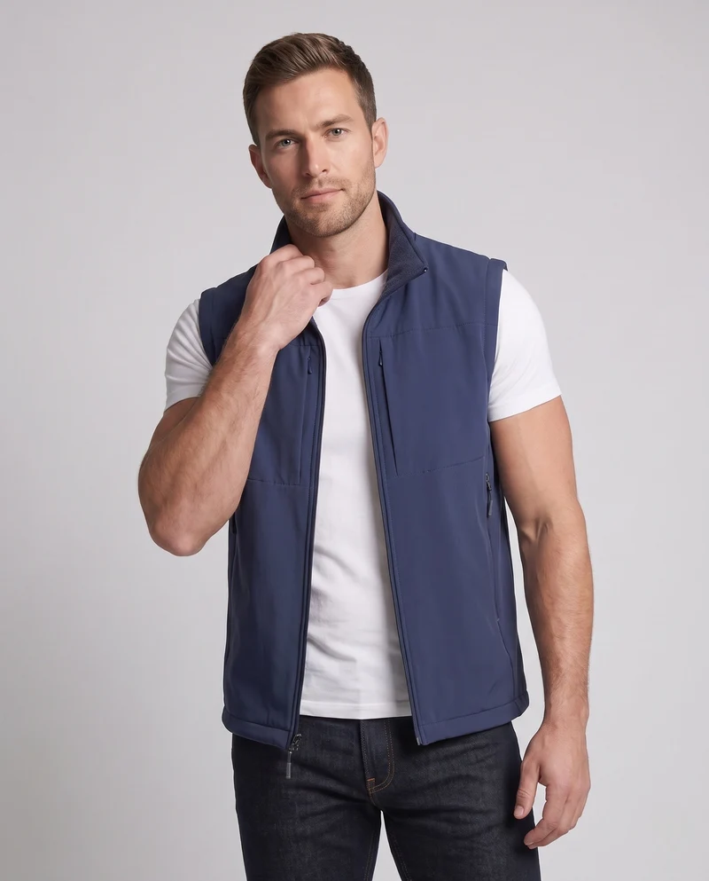 Herren Funktions-Steppweste Nord Taschen