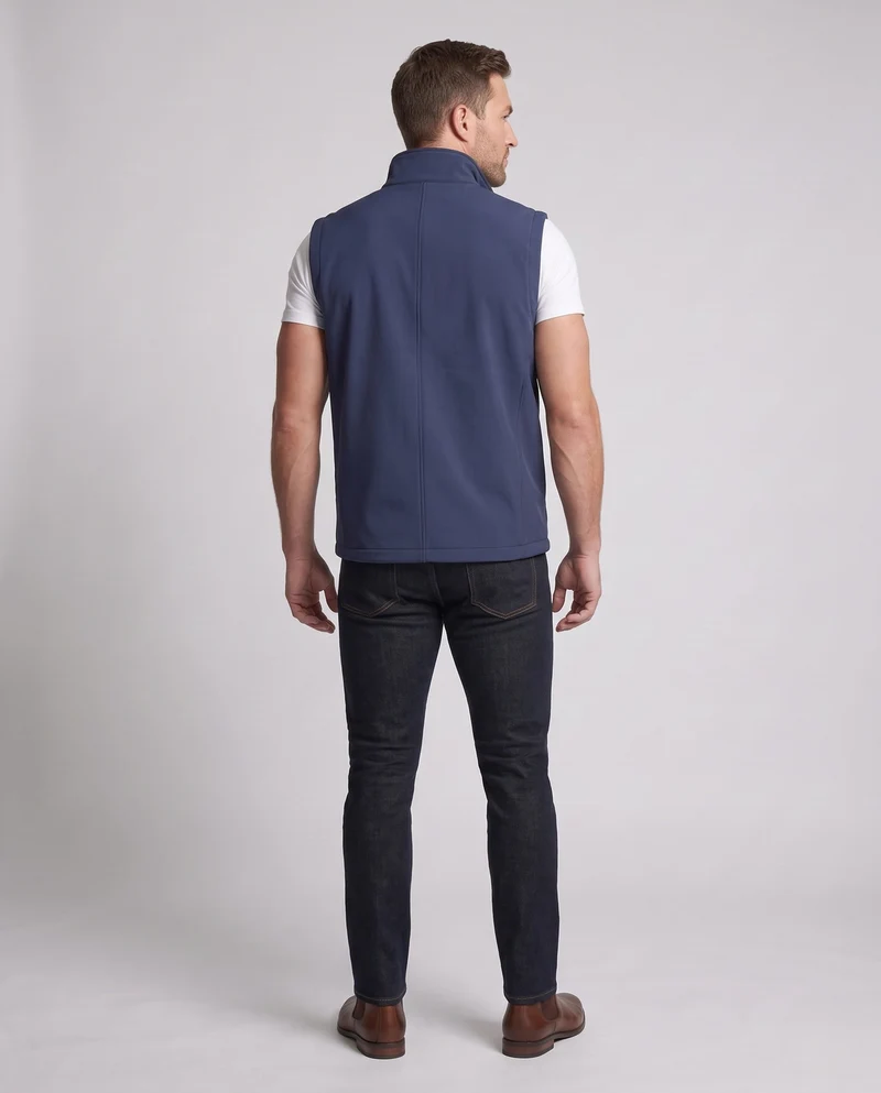 Herren Funktions-Steppweste Nord Taschen