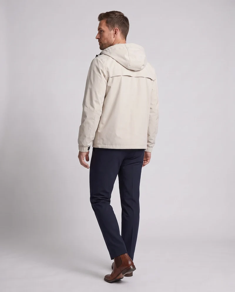 Herren Funktionsjacke mit verstellbarem Kapuzenkragen Nord Taschen