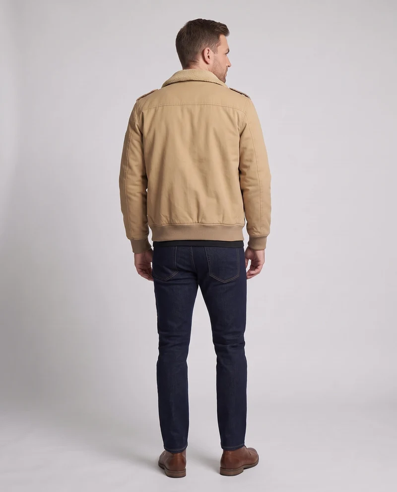 Herren geraffte Winterjacke Nord Taschen