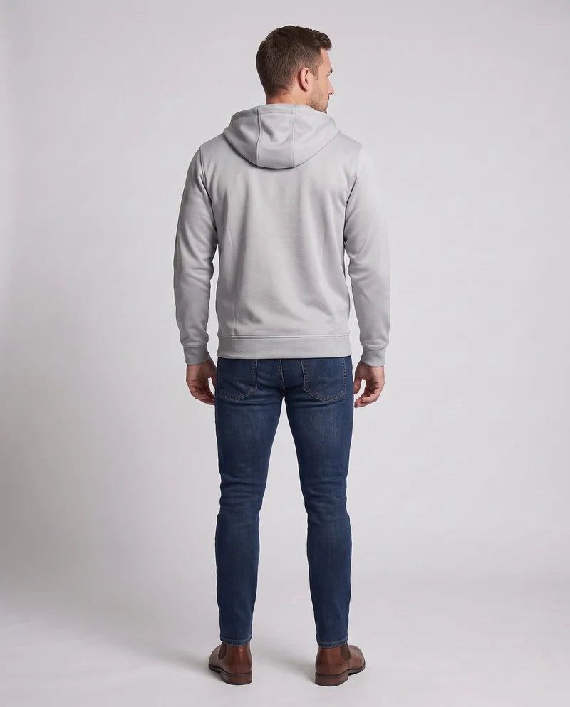 Herren Heizbare Kapuzenjacke Nord Taschen