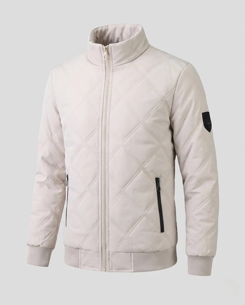 Herren Hochwertige Steppjacke Nord Taschen
