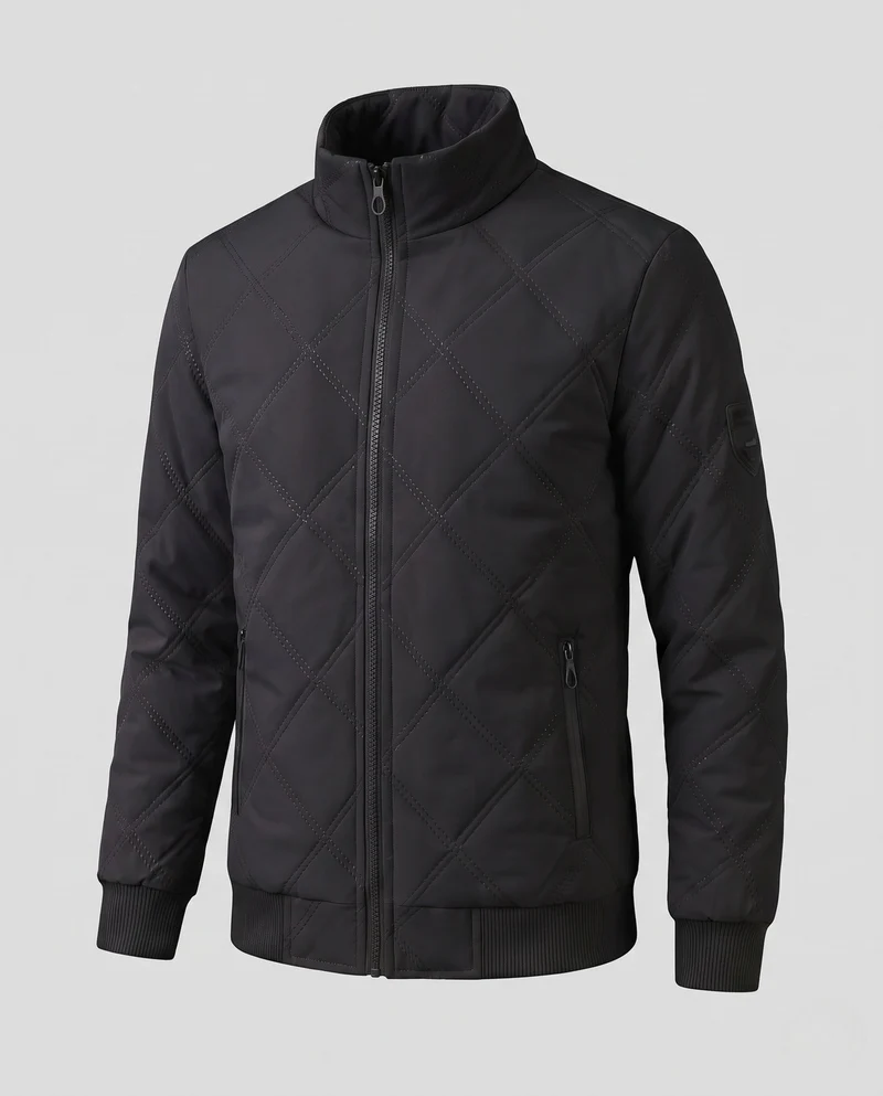 Herren Hochwertige Steppjacke Nord Taschen