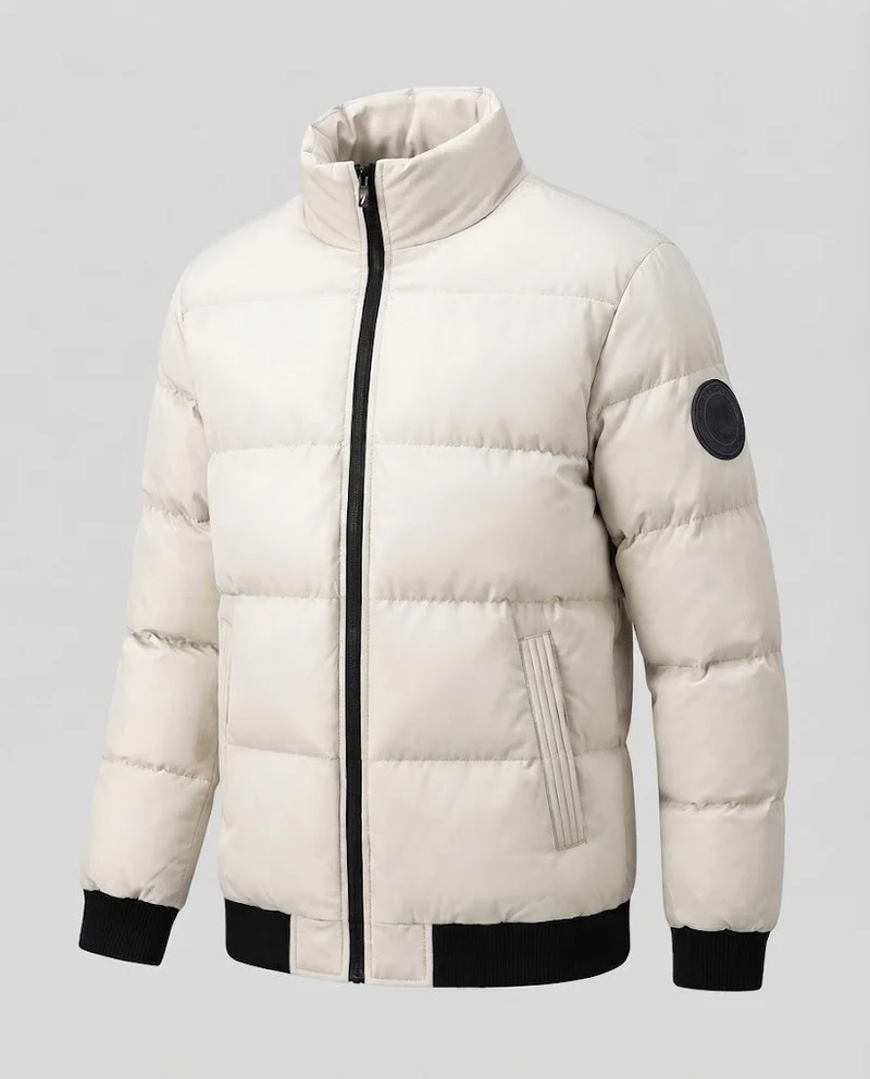 Herren Isolierte Daunenjacke Nord Taschen
