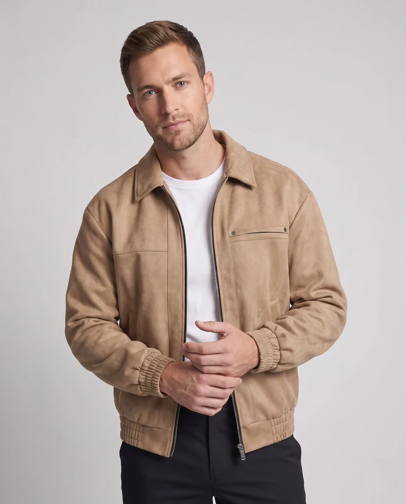 Herren Modische Softshelljacke mit praktischen Taschen Nord Taschen