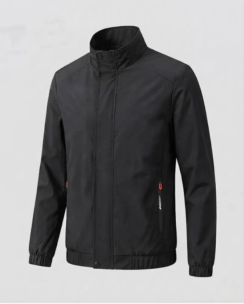 Herren Modische Übergangsjacke mit praktischen Reißverschlusstaschen Nord Taschen