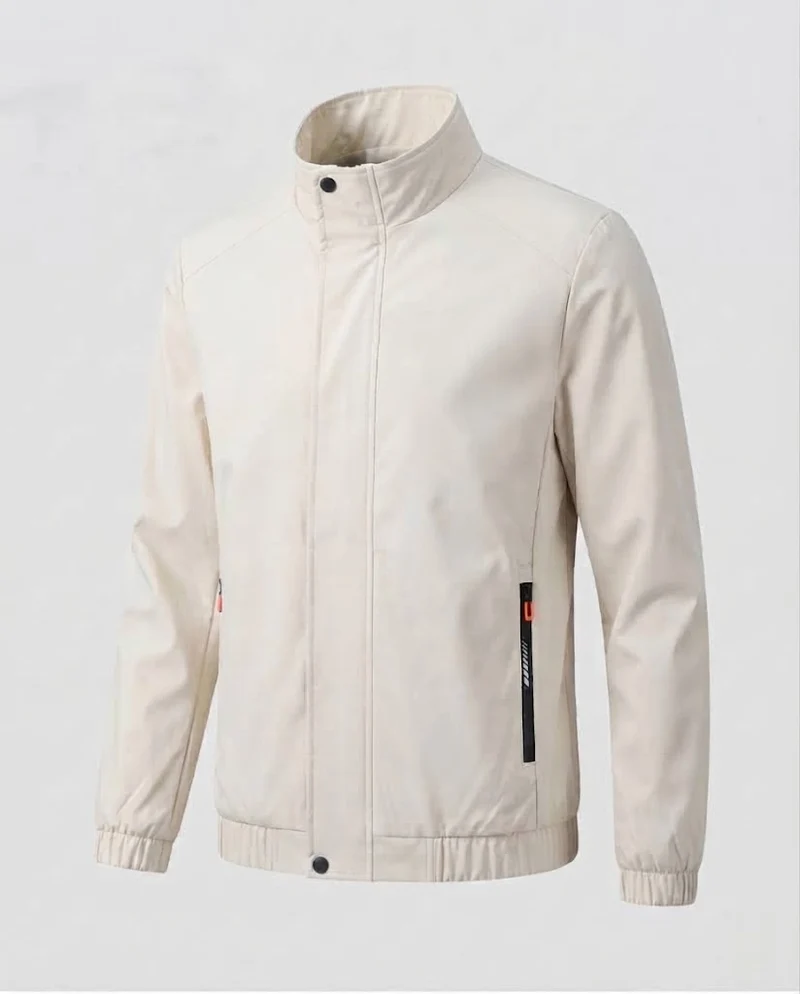 Herren Modische Übergangsjacke mit praktischen Reißverschlusstaschen Nord Taschen