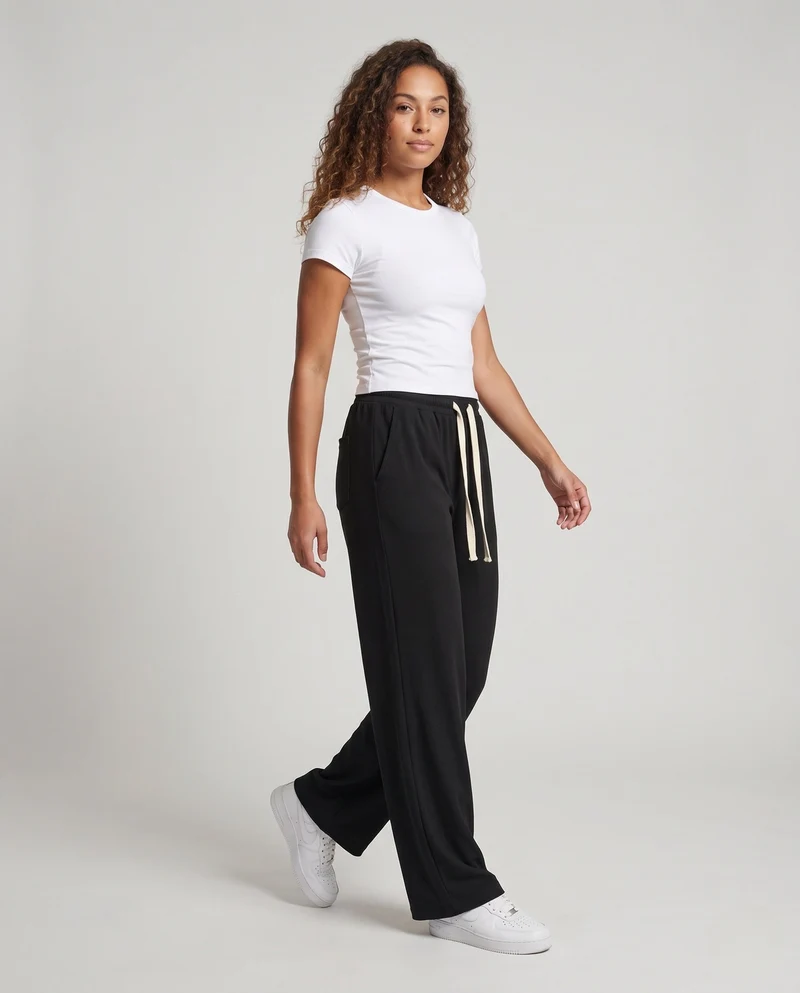 Damen Lässige Pluderhose Nord Taschen