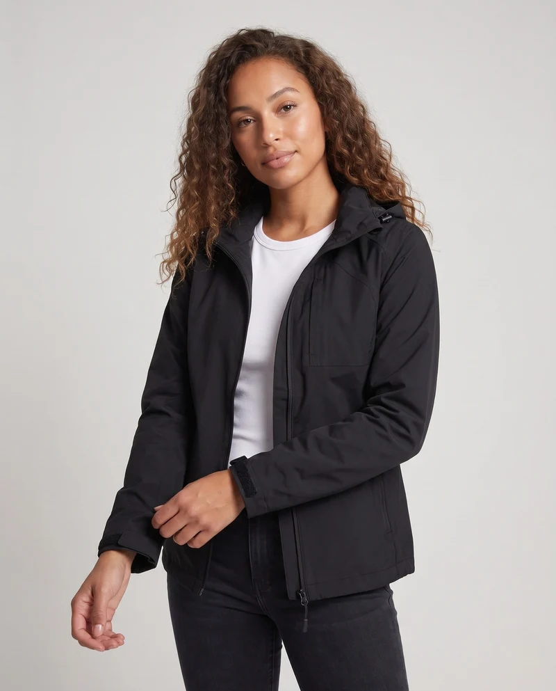 Damen Leichte Outdoor-Jacke mit funktionalen Taschen Nord Taschen