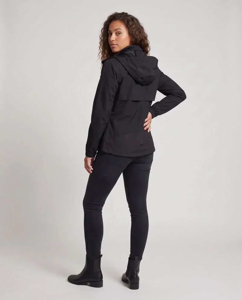 Damen Leichte Outdoor-Jacke mit funktionalen Taschen Nord Taschen