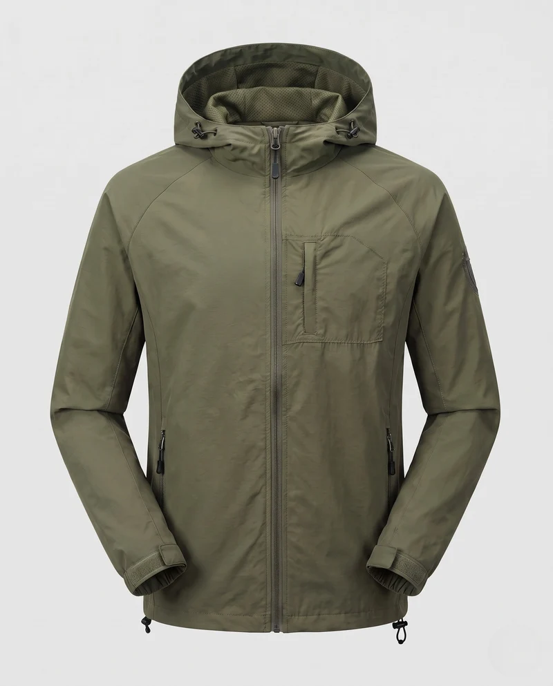 Damen Leichte Outdoor-Jacke mit funktionalen Taschen Nord Taschen