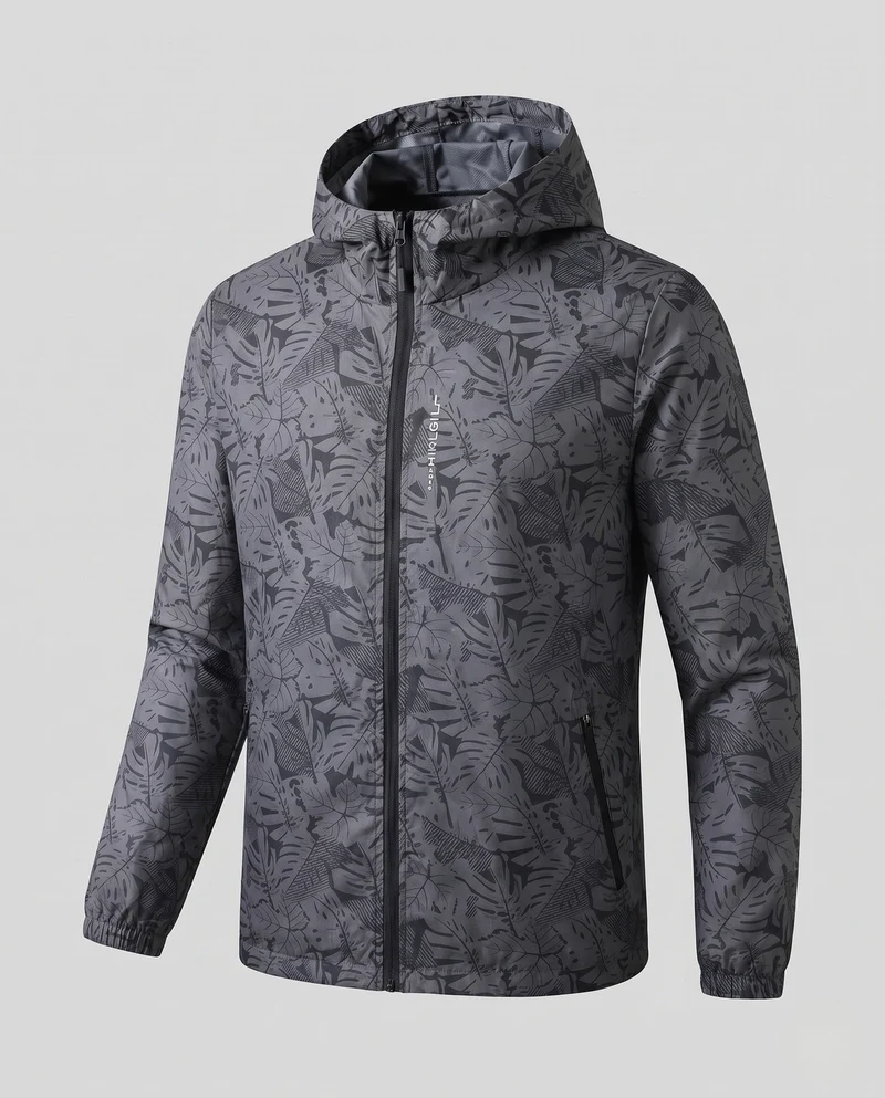 Damen Leichte Regenjacke mit verstellbarer Kapuze Nord Taschen