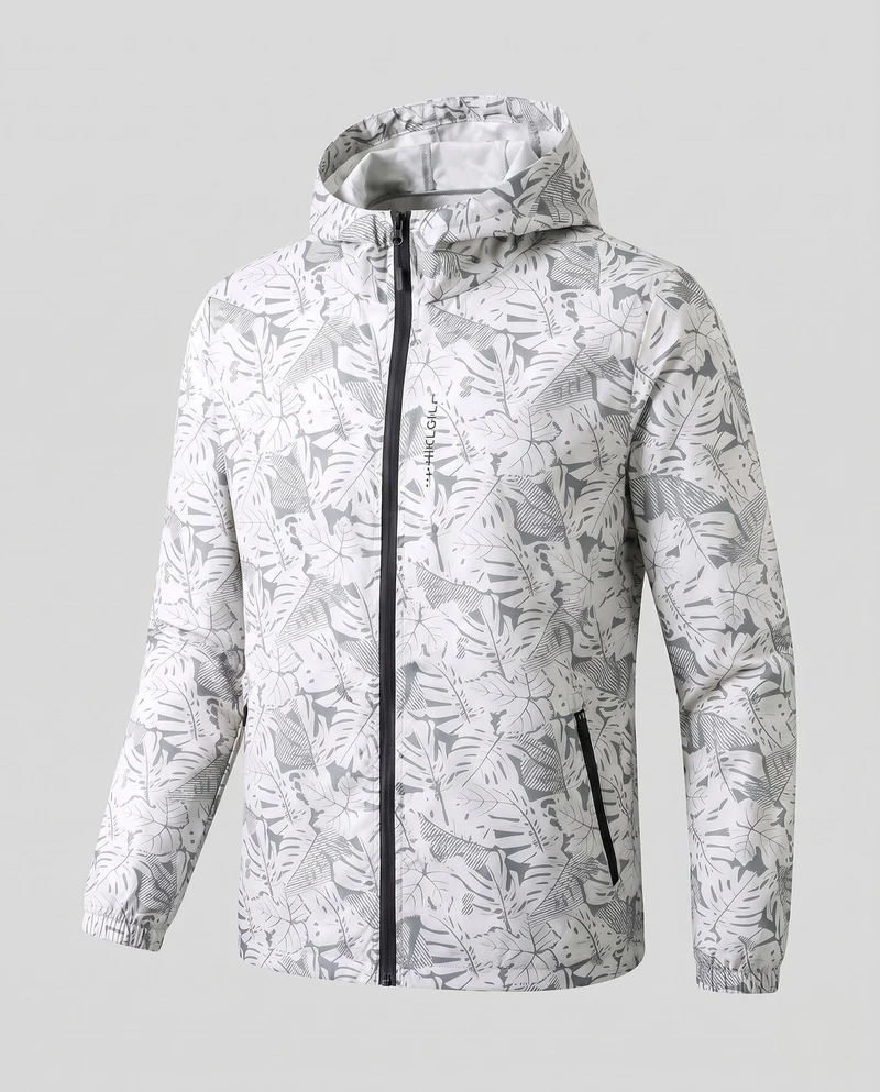 Damen Leichte Regenjacke mit verstellbarer Kapuze Nord Taschen