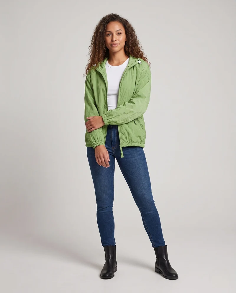 Damen Leichte Übergangsjacke Nord Taschen