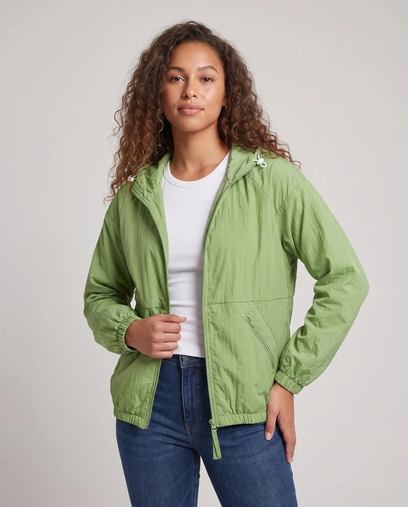 Damen Leichte Übergangsjacke Nord Taschen